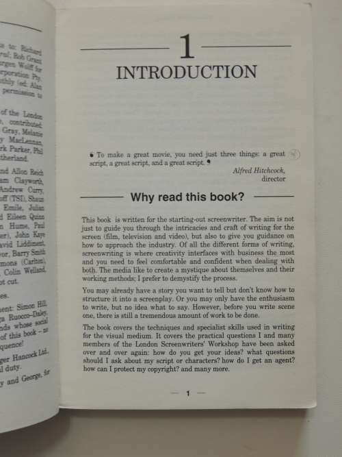 Teach Yourself Screenwriting - Raymond G Frensham