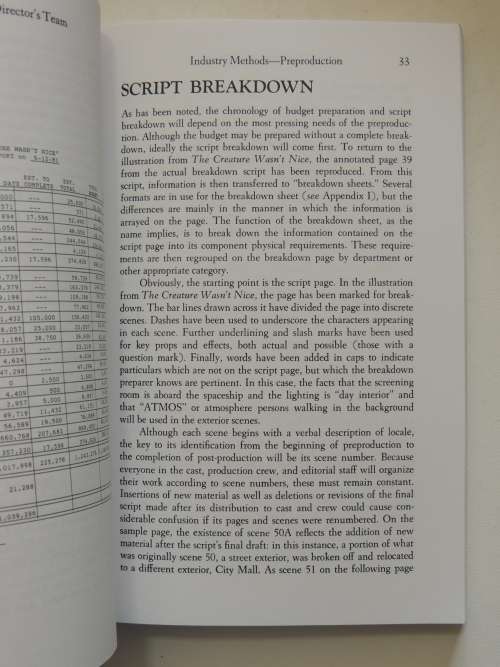 The Film Director`s Team, Practical Guide for Production Managers, Assistant Directors & All Filmmak