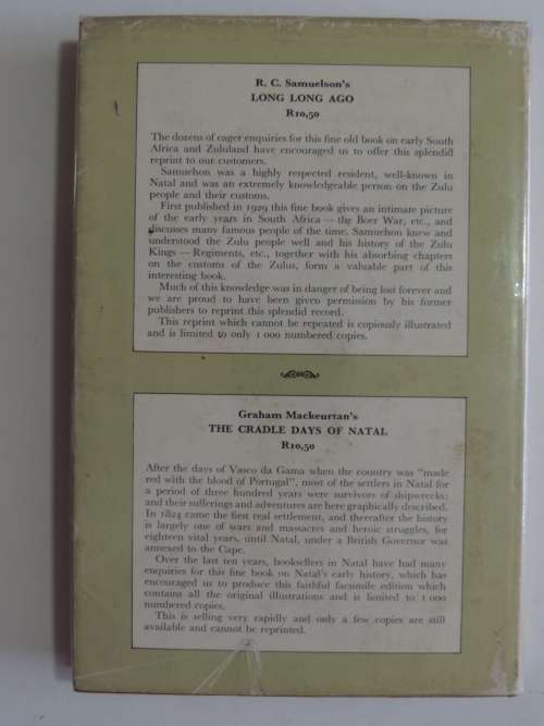 Zululand - Its Traditions, Legends, Customs And Folk-lore L.H. Samuelson (Nomleti)