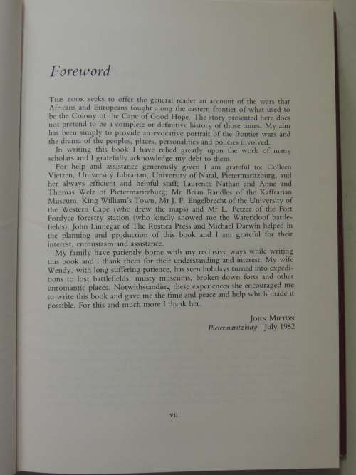 The Edges Of War - A History Of Frontier Wars (1702 - 1878) - John Milton