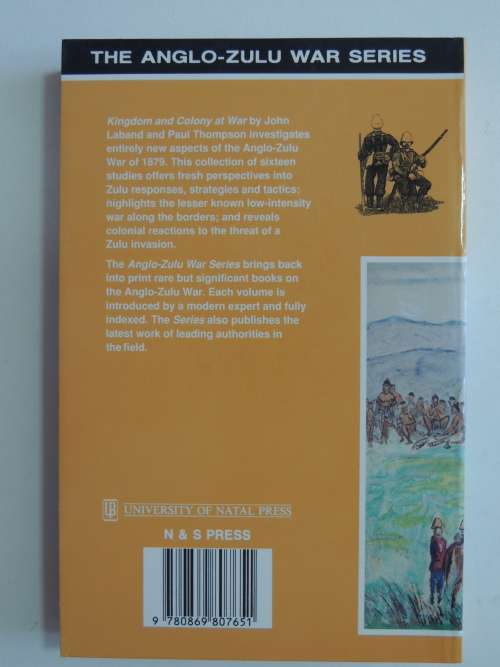 Kingdom and Colony at War - John Laband, Paul Thompson