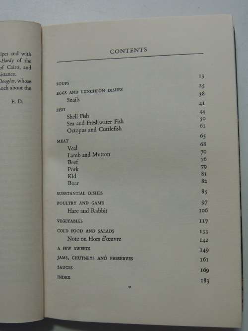 A Book of Mediterranean Food - Elizabeth David 5th Impression 1952