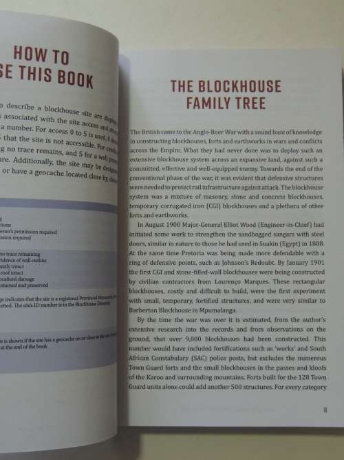 Anglo-Boer War Blockhouses - A Field Guide- Simon C Green