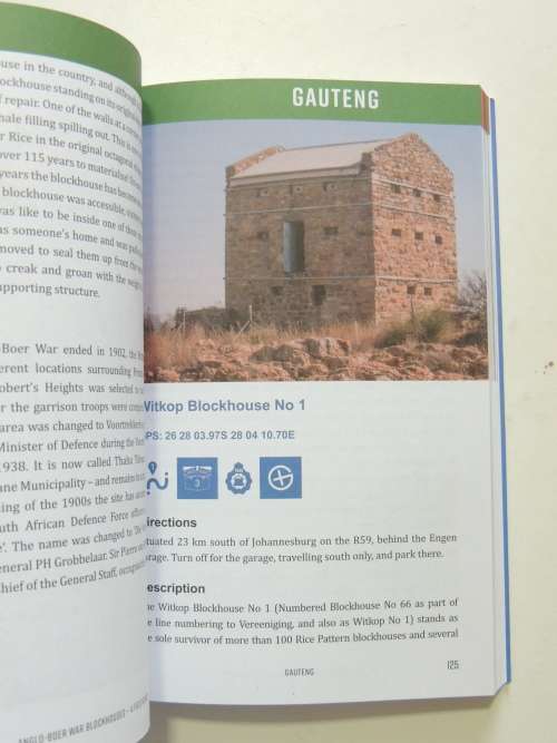 Anglo-Boer War Blockhouses - A Field Guide- Simon C Green
