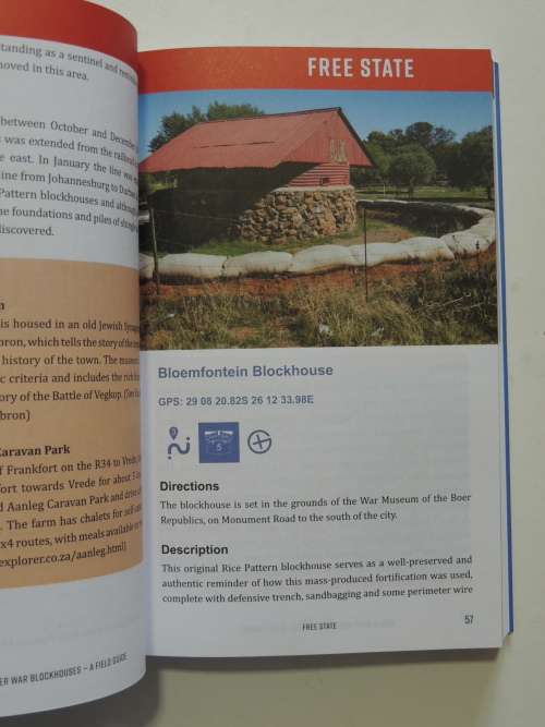 Anglo-Boer War Blockhouses - A Field Guide- Simon C Green