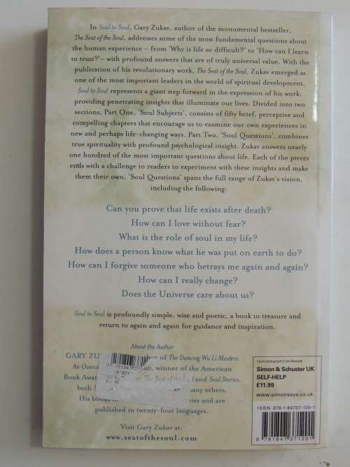 Soul to Soul - Communications from the Heart  - Gary Zukav