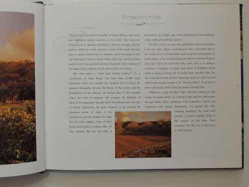 The Blue Train - A Guide to the World`s Most Luxurious Train and its Routes - David Robins NEW