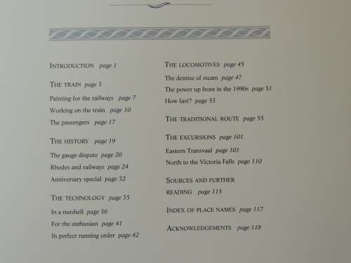 The Blue Train - A Guide to the World`s Most Luxurious Train and its Routes - David Robins