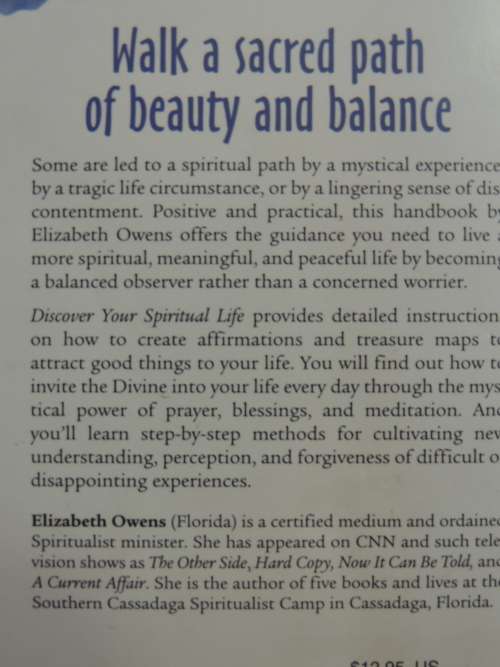 Discover your Spiritual Life - Illuminate Your Soul`s Path - Elizabeth Owens