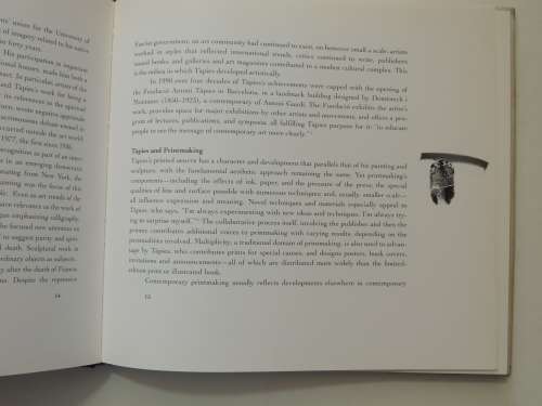 Antoni Tapies in Print - Deborah Wye