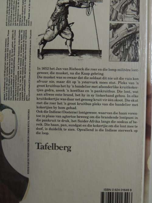 Die Boer Se Roer Tot Vandag, Ontwikkeling v/d Vuurwapen In Suider-Afrika -Felix Lategan, L P-Signed