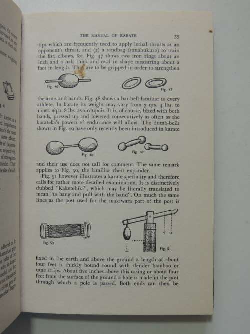 The Manual of Karate- EJ Harrison, Judo 4th Dan - 1959