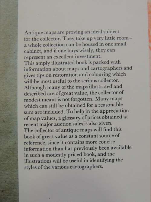 Antique Maps for the Collector - Richard van de Gohm