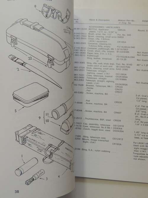 7.62mm L42A1 Sniper, L39A1, 2A & Lee-Enfield Conversions S.A.I.S. No 18 - Ian Skennerton