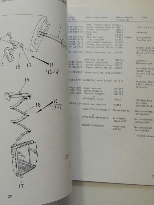 7.62mm L42A1 Sniper, L39A1, 2A & Lee-Enfield Conversions S.A.I.S. No 18 - Ian Skennerton