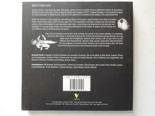 Alien Zone II, The Spaces of Science Fiction Cinema - Ed Annette Kuhn