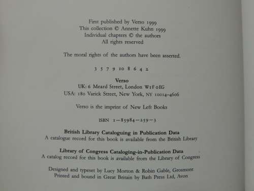 Alien Zone II, The Spaces of Science Fiction Cinema - Ed Annette Kuhn