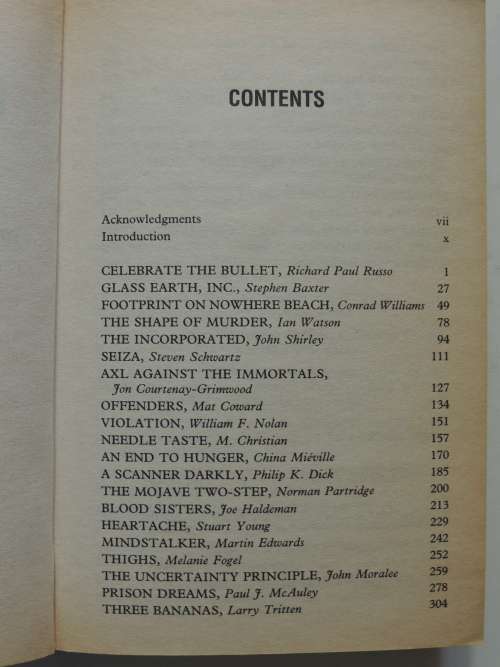 The Mammoth Book of Future  Cops - Ed. Maxim Jakubowski, M Christian