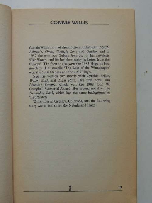 The Orbit Science Fiction Yearbook Three, The Best Short SF of the Year - ed. David S Garnett