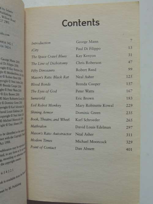 The Solaris Book of Science Fiction Volume 2 - Ed George Mann