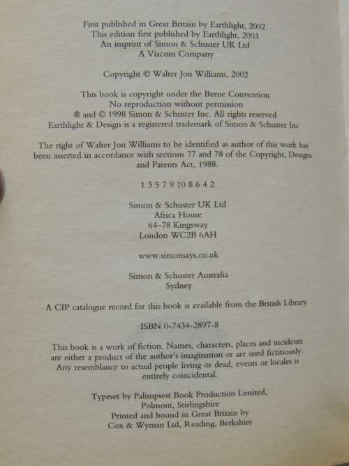 Book 1 of Dread Empire`s Fall- The Praxis - Walter Jon Williams