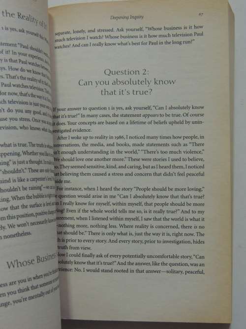 Loving What Is, 4 Questions that can Change Your Life - Byron Katie, Stephen Mitchell