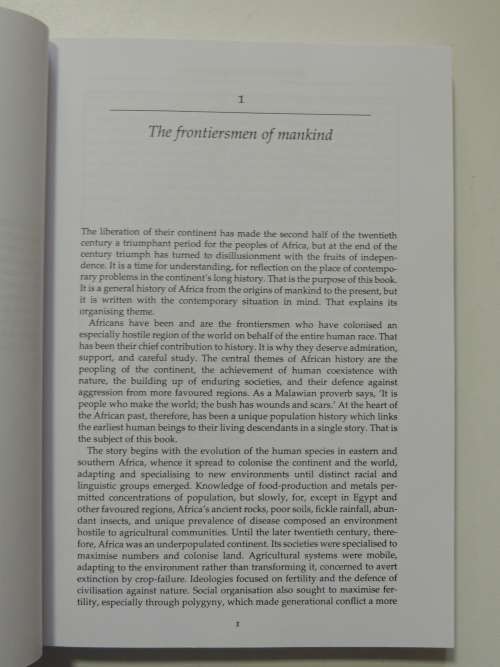 Africans - The History of a Continent  - John Iliffe