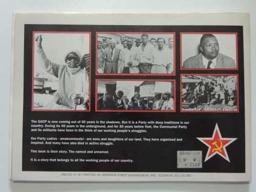 The Red Flag in South Africa, A Popular Story of the South African Communist Party 1921-1990