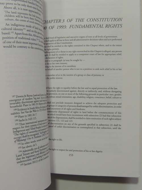 Human Rights and the African Customary Law, Under the South African Constitution - T W Bennett