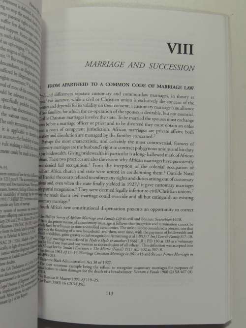 Human Rights and the African Customary Law, Under the South African Constitution - T W Bennett