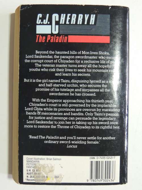 The Paladin - CJ Cherryh