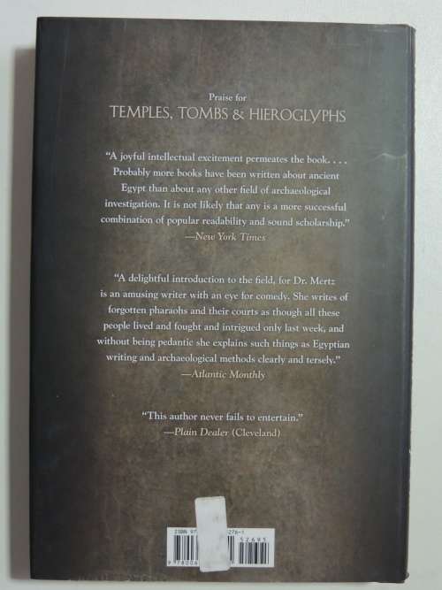 Temples, Tombs & Hieroglyphs, A Popular History of Ancient Egypt - Barbara Mertz