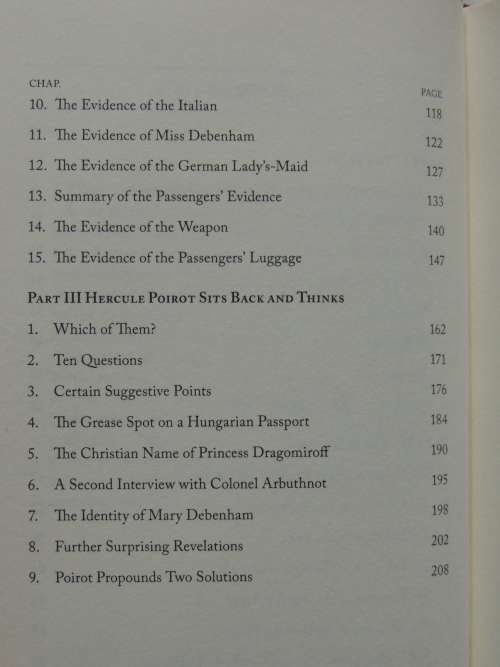 Poirot Solves a Murder on the Orient Express-Agatha Christie - Facsimile Reproduction of 1st Edn