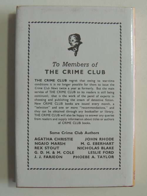 Five Little Pigs - Agatha Christie - Facsimile Reproduction of the 1st Edition of 1943