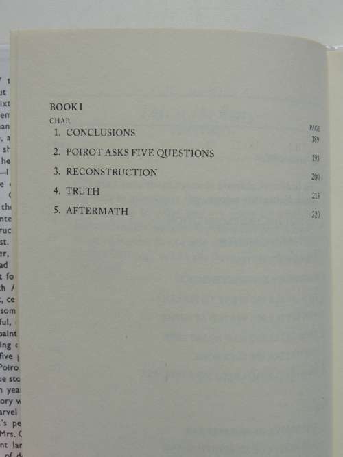 Five Little Pigs - Agatha Christie - Facsimile Reproduction of the 1st Edition of 1943