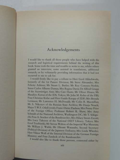 The Hitler/Hess Deception - British Intelligence`s Best-Kept Secret Of The Second World WarMartin A