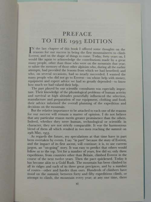 The Ascent Of Everest - Mount Everest 50th Anniversary (Limited Edition) - John Hunt