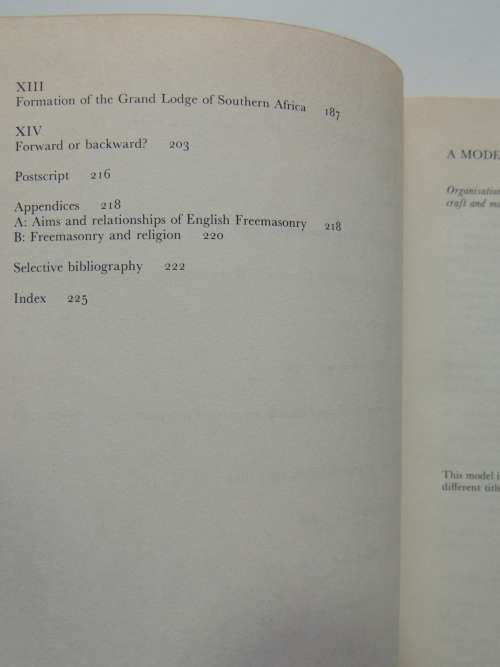 The Freemasons of South Africa- Dr AA Cooper