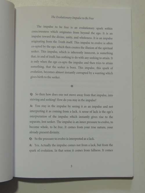 The Impact of Awakening - Excerpts from the Teachings of Adyashanti
