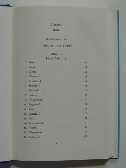 The I Tatti Renaissance Library - Lives Of The Popes Vol 1 - Antiquity - Bartolomeo Platina