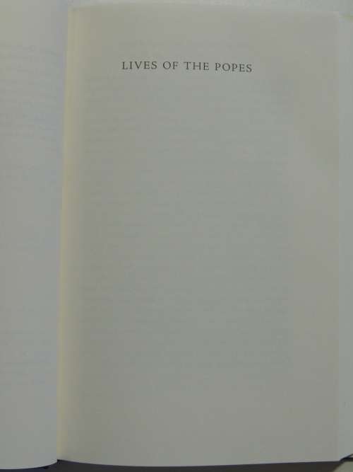 The I Tatti Renaissance Library - Lives Of The Popes Vol 1 - Antiquity - Bartolomeo Platina
