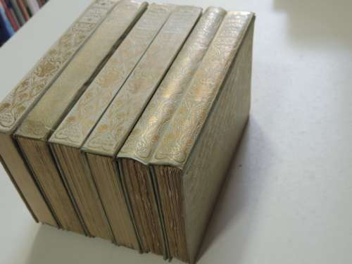 The Series of English Idylls, Jane Austen, A  Beautiful 6 Vol Set, Coloured Illustrations By C Brock