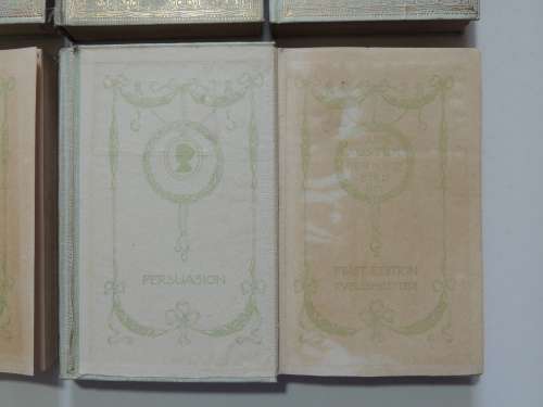 The Series of English Idylls, Jane Austen, A  Beautiful 6 Vol Set, Coloured Illustrations By C Brock