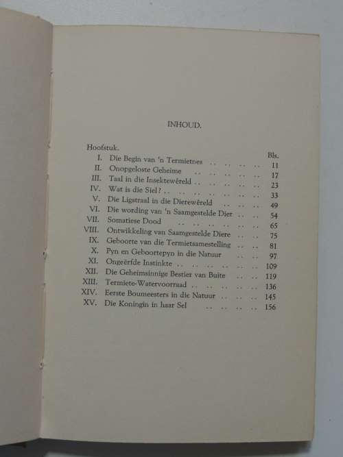 Die Siel Van Die Mier - 4th ImpressionEugene Marais    5de Druk, 1948