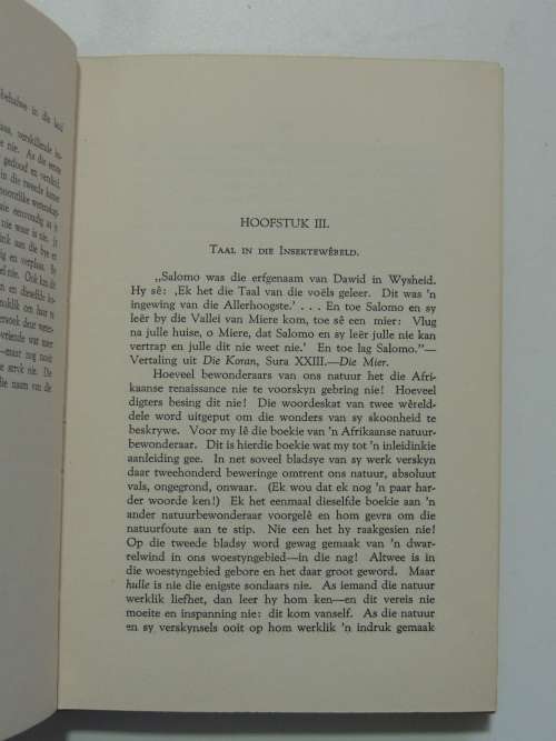 Die Siel Van Die Mier - 4th ImpressionEugene Marais    5de Druk, 1948
