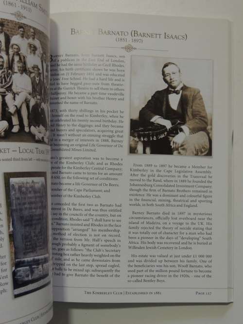 The Kimberley Club - Established in 1881 - Foreword Nicky Oppenheimer