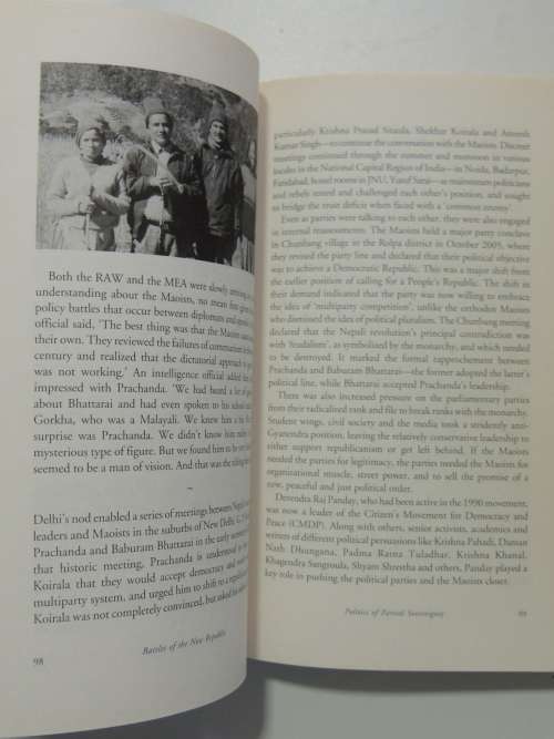 Battles of the New Republic, A Contemporary History of Nepal - Prashnt Jha    INSCRIBED