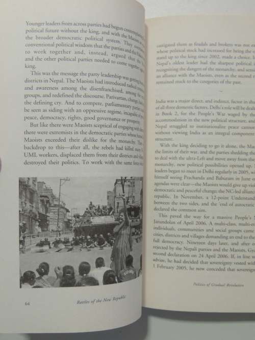 Battles of the New Republic, A Contemporary History of Nepal - Prashnt Jha    INSCRIBED