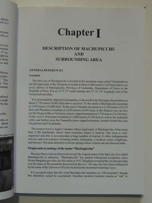 Machupicchu in Inka History - Cosme Cuba Gutierrez