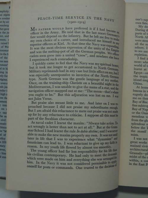 The Memoirs of Ernst Von  Weizsacker, Head of the German Foreign Office 1938-43    SCARCE